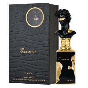 LATTAFA HIS CONFESSION BLACK 100ML EDP/9113