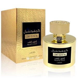 LATTAFA CONFIDENTIAL PRIVATE GOLD 100ML EDP/9707