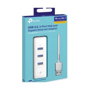 HUB USB ETHERNET TP-LINK UE330 USB 3.0+RED