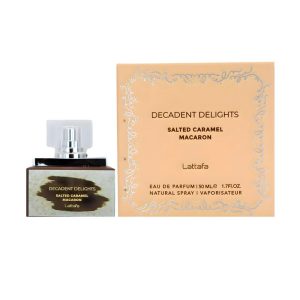 LATTAFA DECADENT DELIGHTS SALTED CARAMEL MACARON 50ML/8221
