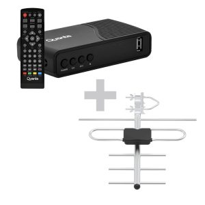 COMBO ANTENA+CONVERSOR BK-ANT183-EX+QTCTV1130