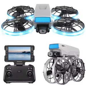 DRONE HETZER XJ2 C/CONTROL/PANTALLA SILV