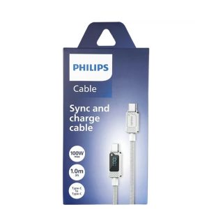 CABLE USB PHILIPS USB-C/USB-C/3A/1M