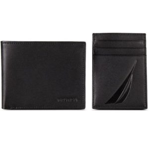 CARTERA NAUTICA NEGRO CUERO CN2016