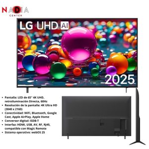 TV 65 LG 65UA8050PSA UHD/4K/VOZ/SMART/WEBOS